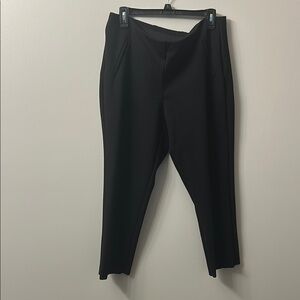 Chico's Black Dress Pants Tapered Leg